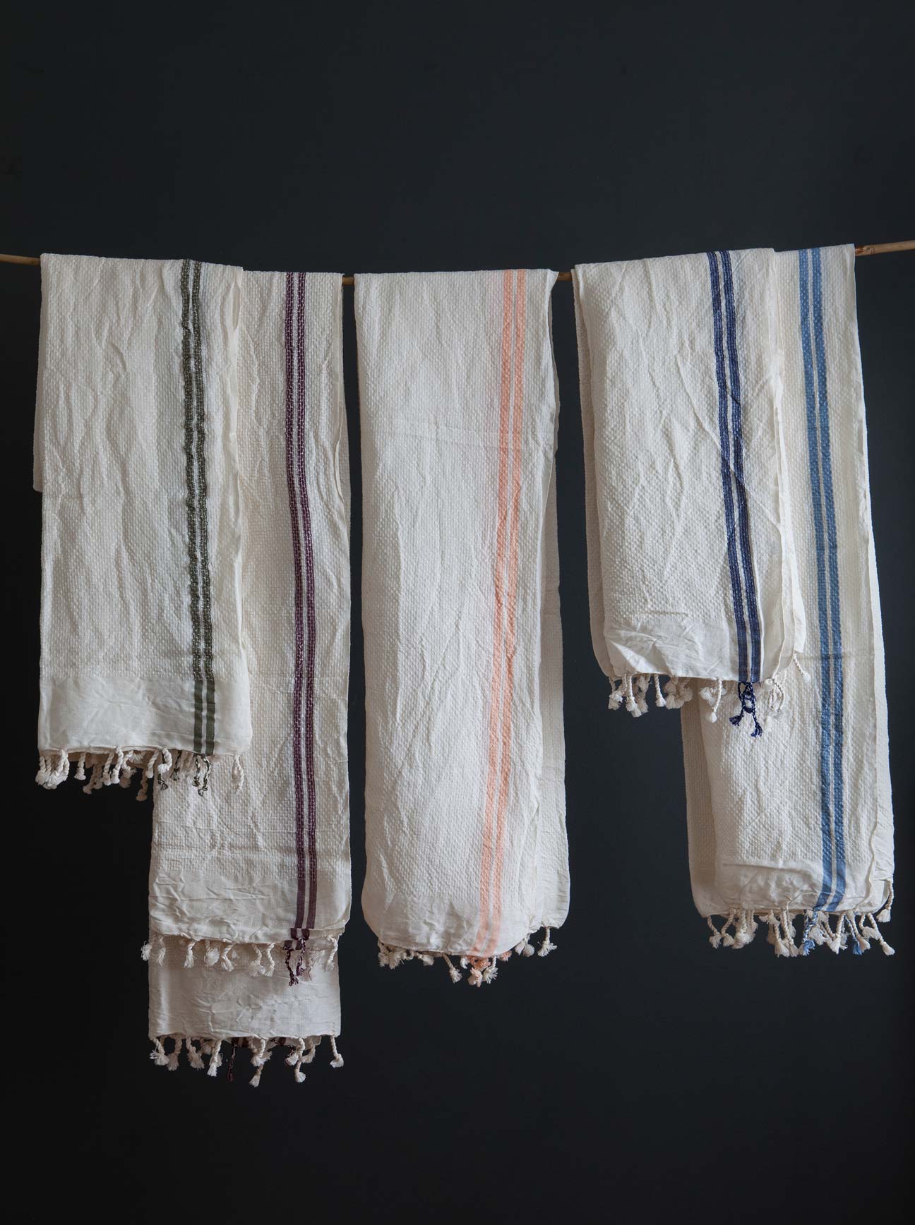Larusi - White Turkish hamam towel