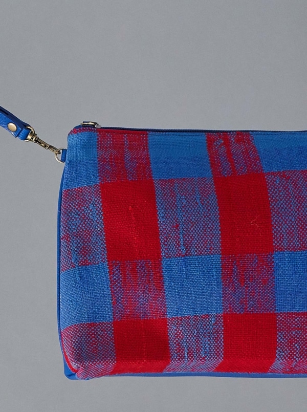 Larusi Store - Vintage textile clutch bag