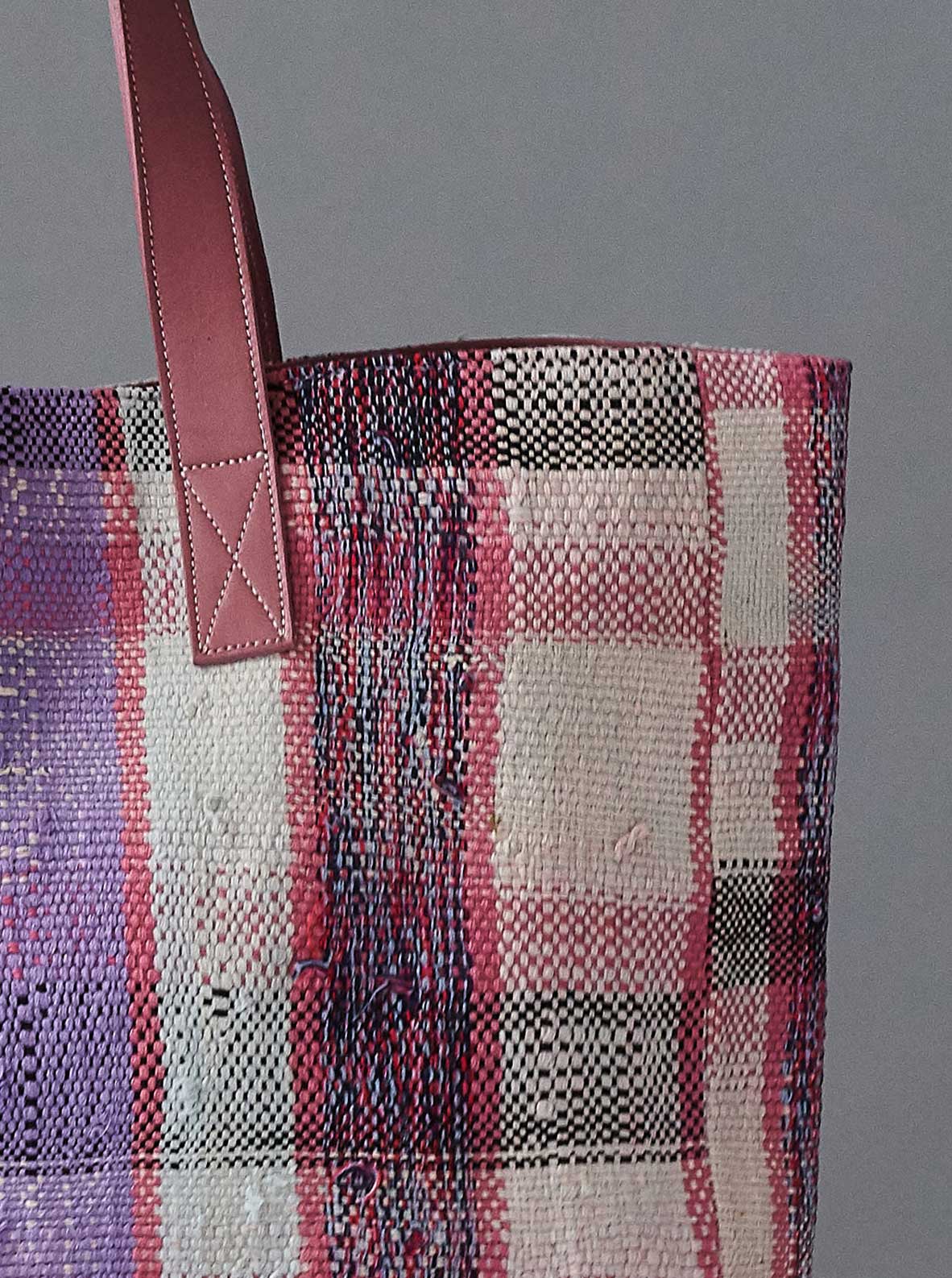 Larusi - Vintage textile tote bag