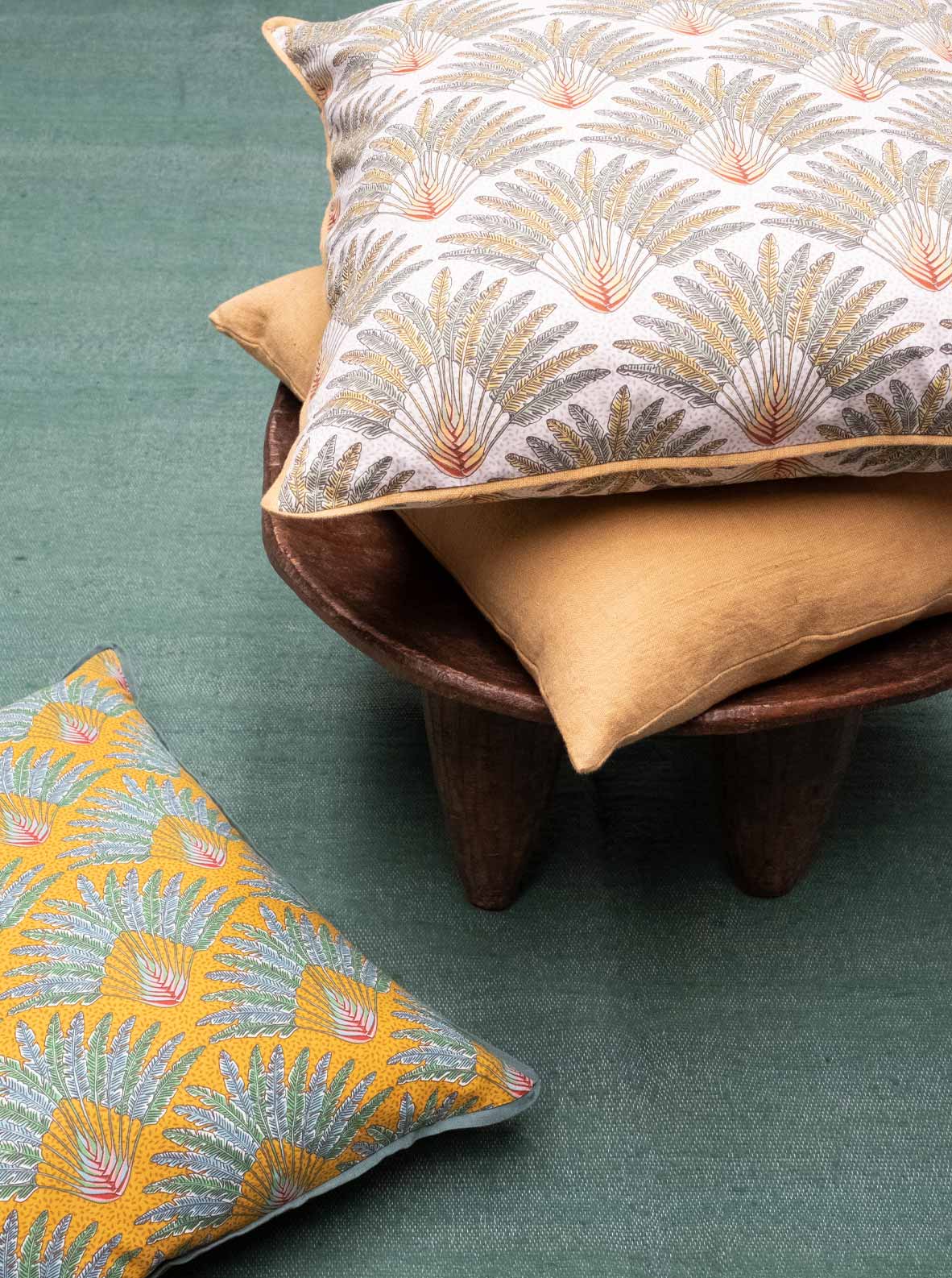 Larusi - Printed Cotton Cushion Covers