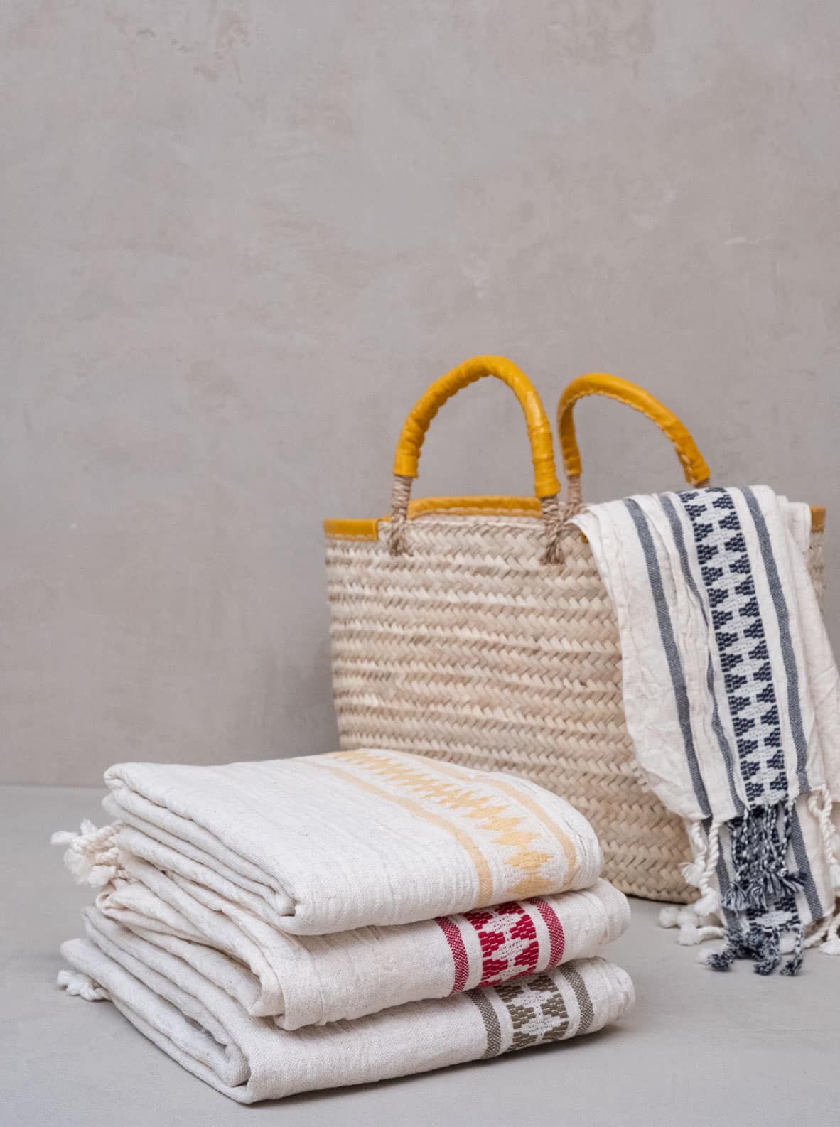 Larusi Store - 718White Turkish hamam towel