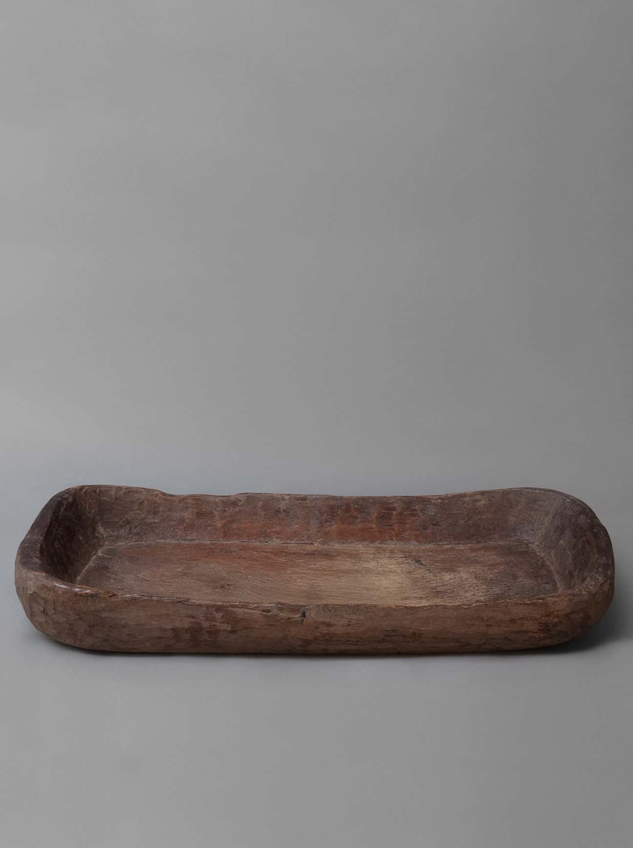 Larusi - FO155 – Large vintage wood bowl