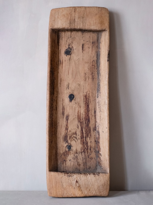 Larusi Store - FO-143 – Vintage Elm wood platter