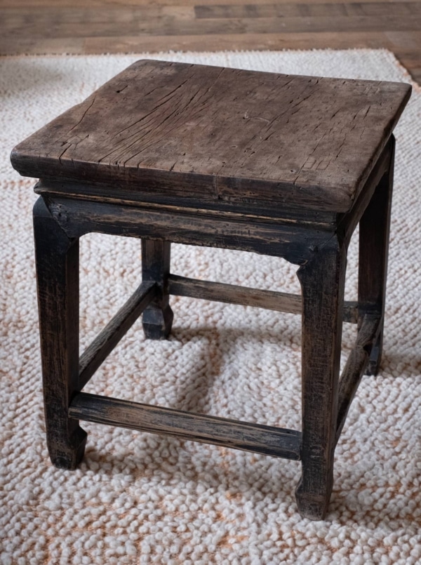 Larusi Store - FO316 – Vintage wood side table