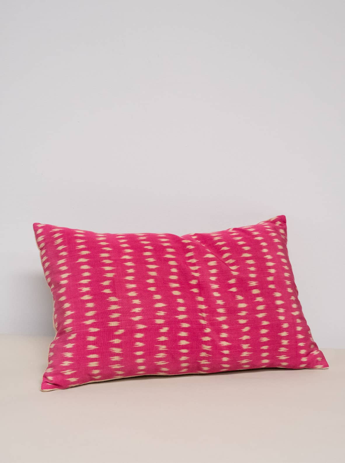 Larusi Store - CS027: Silk Ikat Cushion Cover