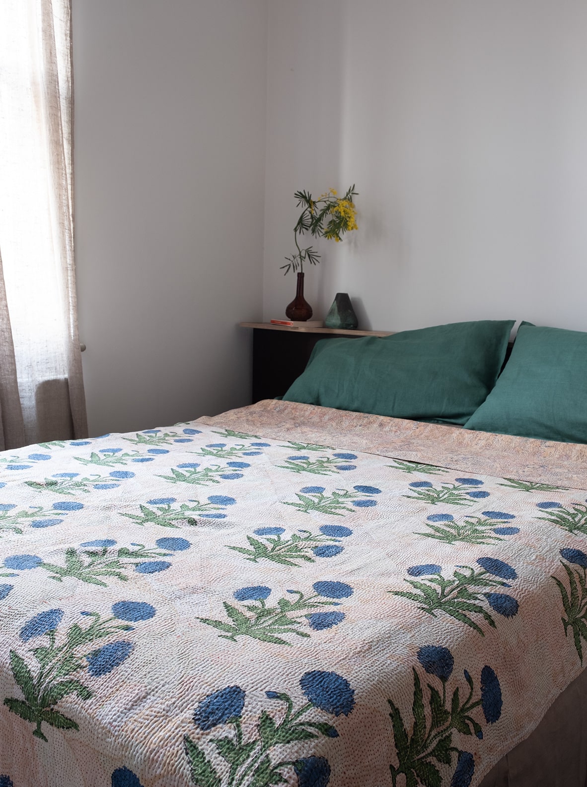 Larusi Store - TEX160 – Vintage Kantha Throw
