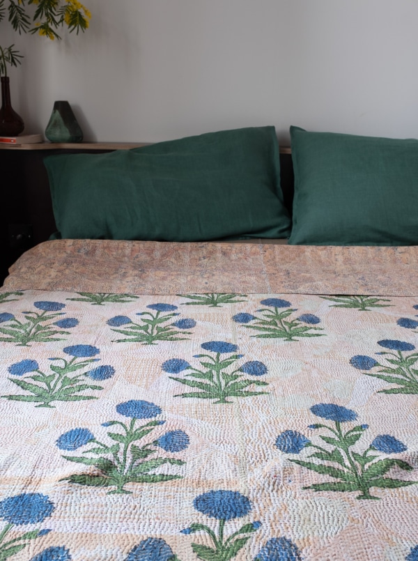 Larusi Store - TEX160 – Vintage Kantha Throw